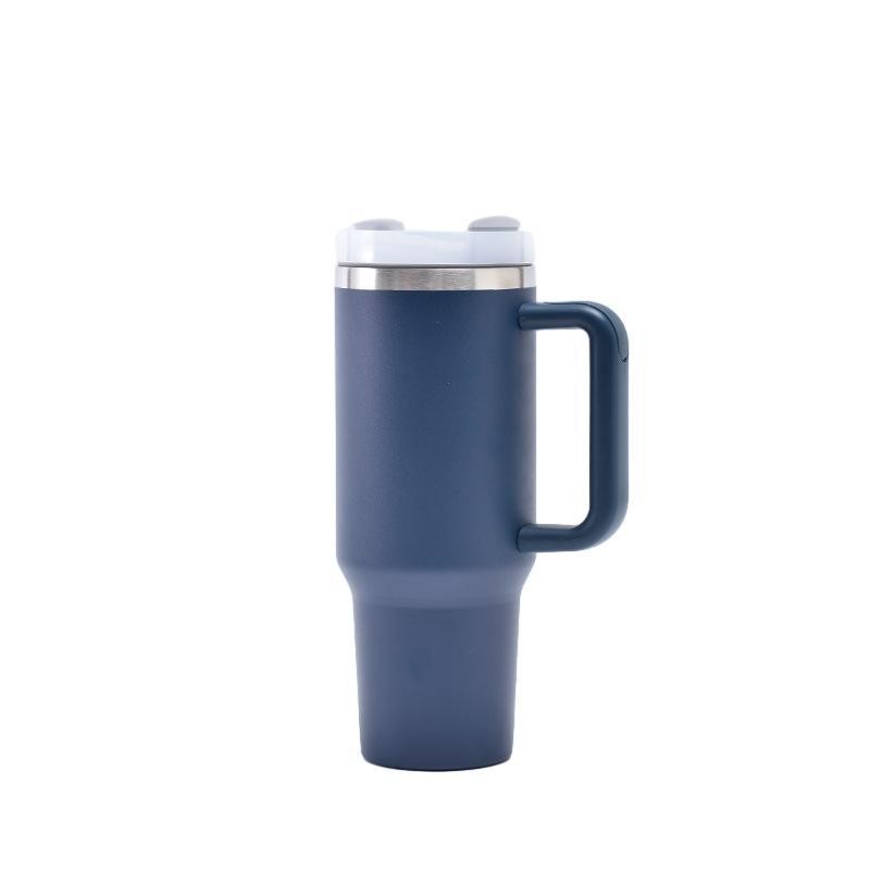 30oz Handle Car Cup, 304 Stainless Steel Double-Layer Insulated Cup, Straw Cup - Image 3