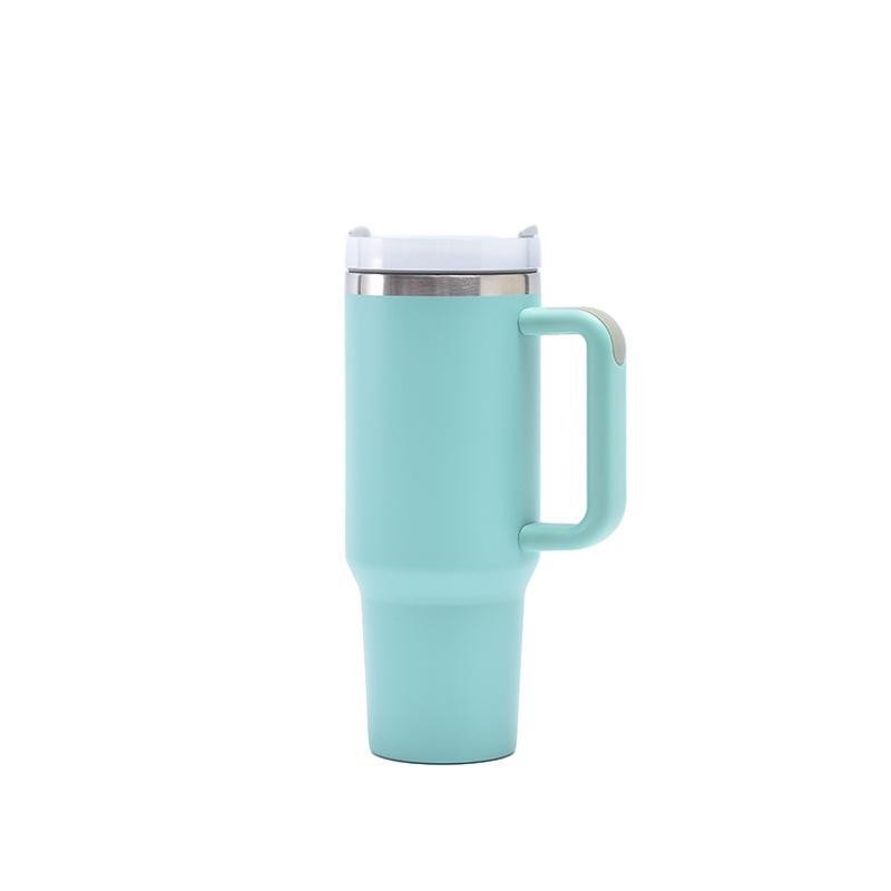 30oz Handle Car Cup, 304 Stainless Steel Double-Layer Insulated Cup, Straw Cup - Image 5