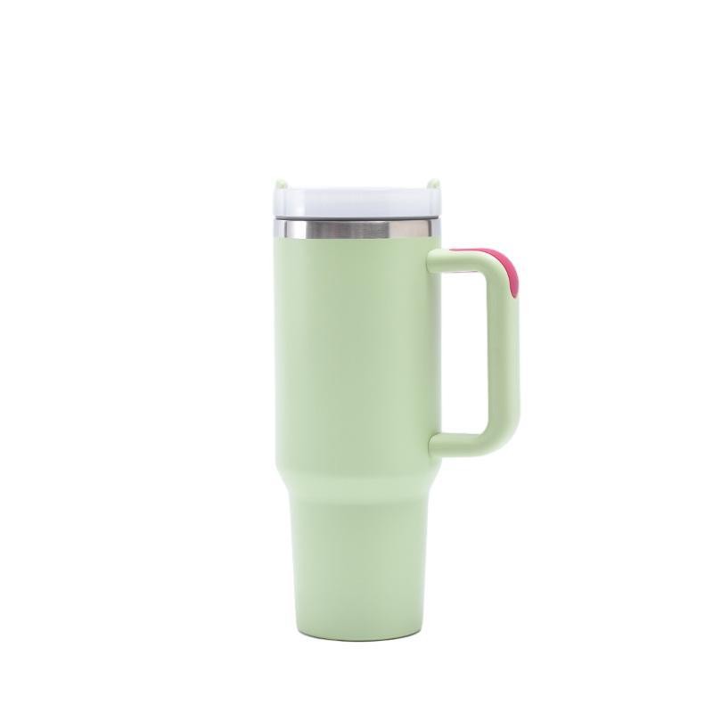 30oz Handle Car Cup, 304 Stainless Steel Double-Layer Insulated Cup, Straw Cup - Image 7