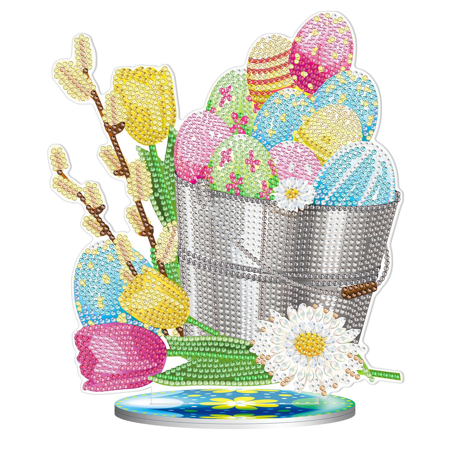 Easter Ornament Rabbit Egg Diamond Painting - Image 2