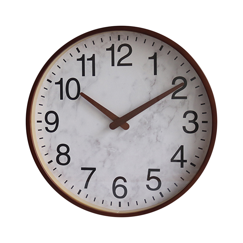 Hot sales solid wood framed modern simple fashion wall clock - Image 4