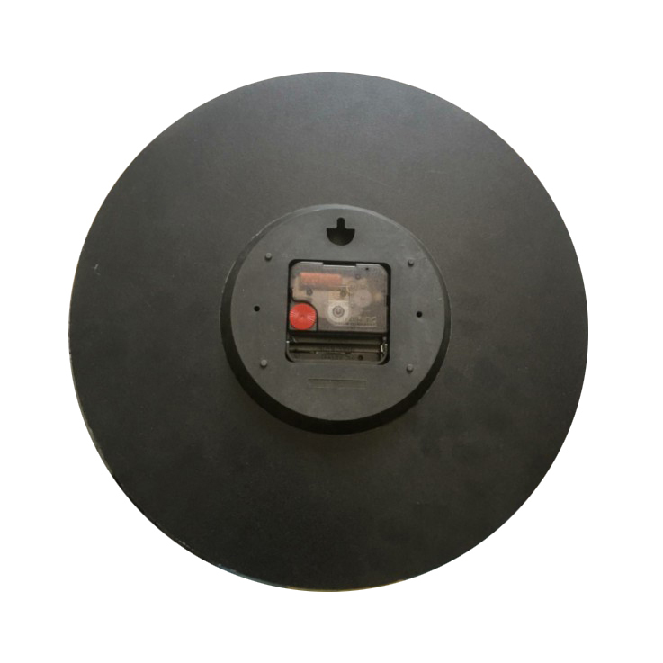 12 inch MDF wall clock home decoration creative density board clock - Image 5